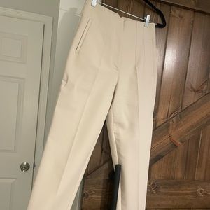 Zara trouser pants - cream color